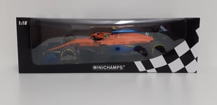 Modèle Auto Die Cast 1:18 F1 MINICHAMPS Mclaren Mercedes Norris Gp Austria 2020