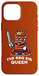 Coque pour iPhone 16 Pro Max BBQ Rib Queen Ribs Funny Barbeque Ribs Lovers Grilling Saying