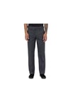 Dickies Men's 873 Slim Straight Work Trousers Pants, Charcoal Grey, 33