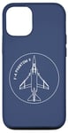 iPhone 12/12 Pro F-4 Phantom II American Jet Plane Badge Case