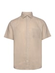 Bruun & Stengade Bs Lott Casual Modern Fit Shirt Beige