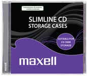 CD-kotelo. Maxell Slimcase, 10 kpl