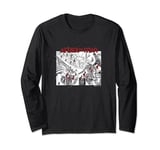 Attack on Titan Epic Scene Reactions Panels Big Manga Poster Long Sleeve T-Shirt