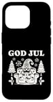 Coque pour iPhone 16 Pro God Jul Swedish Scandinavian Gnome Merry Christmas