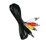 Av/tv Cable For Sony Handycam Dcr-pc120 Dcr-pc120e Dcr-pc350 Camcorder