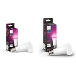 Philips Hue White and Colour Ambiance Smart Light Bulb 100W - 1600 Lumen [E27 Edison Screw] & White & Colour Ambiance Single Smart Bulb LED [B22 Bayonet Cap] - 1600 Lumens