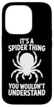 Coque pour iPhone 14 Pro Spider Thing Arachnide Terrarium Araignée