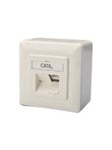 DIGITUS DN-9007-S-1 - flush mount outlet