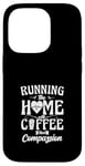 iPhone 14 Pro Running The Home With Coffee And Compassion Case