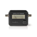 Satellit-signalstyrka Meter | 950-2400 MHz | Ingångskänslighet: 83 dB | Utnivå: 102 dBuV | Svart