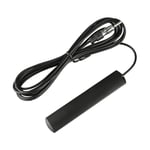 Ahlsen - Antenne Autoradio Voiture Brise Collante Adaptateur Fiche din avec 3m Câble Compatible avec Auto Camion Véhicule suv Jeep fm am Radio