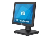 Elopos System I3 - Med I/O Hub Stand - Alt-I-Ett - 1 X Core I3 8100T Inntil - Ram 4 Gb - Ssd 128 Gb - Uhd Graphics 630 - Gigabit Ethernet - 802.11A/B/G/N/Ac, Bluetooth 5.0 - Win 10 Iot Enterprise Ltsb 64-Bit - Monitor: Led 15" 1024 X 768 (Xga) Berør