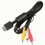 New Cable Lead AV Audio Video For Sony Playstation 1 2 PS1 PS2 PSX Console 45