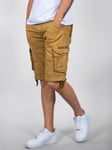 Alpha Industries Mens Jet Shorts in Khaki - Size 30 (Waist)