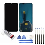 VITRE + ECRAN LCD TFT  POUR HUAWEI P30 PRO 6.47" BLEU AURORA+ OUTILS + COLLE