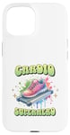 Coque pour iPhone 15 Chaussure de course mignonne de super-héros de tapis roulant