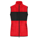 Gilet Polaire Sans Manches - Femme - Jn1309 - Rouge