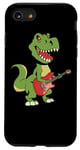 Coque pour iPhone SE (2020) / 7 / 8 Comic TREX joue de la guitare électrique