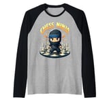 Chess Ninja Kids Boys Girls Player Children's Youth Quote Raglan Baseball Tee