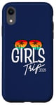 Coque pour iPhone XR Girls Trip 2025 Vacances de voyage pour femmes