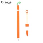 Silicone Pen Case Nib Cover Protective Skin Orange For Apple Pencil 1st