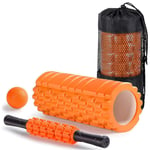 Half Round Foam Roller Yoga Pilates Beginner - Foam Roller For Back Stretching Stretches Shin Splints Soft, Foam Roller For Neck Knee Foot Sciatica Pain, Foam Roller For Physical Therapy Exercise