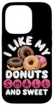 Coque pour iPhone 14 Pro Mini donuts I Like My Donuts Petits et Sucrés