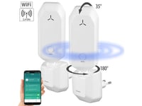 2 répéteurs wifi connectés 300 Mbps WLR-100.app avec antenne orientable - 7Links