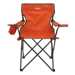 Regatta Lightweight Orange Isla Folding Camping Chair, Size: Single - Sale