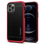 Spigen Neo Hybrid case compatible with iPhone 12 2020 compatible with iPhone 12 Pro 2020 - Red