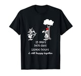 15th Marriage Anniversary Gift For Him Her 15 Years Together T-Shirt