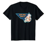 Youth Star Wars The Rise Of Skywalker D O & BB8 Just Roll With It T-Shirt