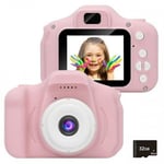 Durable Kids Mini Video Camera With 32GB Card