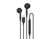 UNISYNK In-Ear Headphones USB-C Black