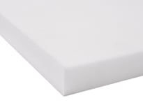 House Of Threads High Density White Firm Foam Upholstery Cushions for All type of Foam Cushioning Bench Stool window seat pads sofa Replacement Pet Bed dinning floor mat wheel chair (20" x 20" x 3")