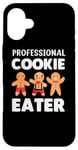 Coque pour iPhone 16 Plus Professional Cookie Eater Biscuits de pain d'épice