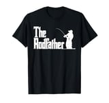 The Rodfather Funny Fishing Outdoor Fisherman Father's Day T-Shirt