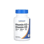 Nutricost - Vitamin K2 (MK7) (100 mcg) + Vitamin D3 (5000 IU)