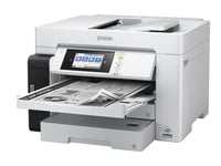 Epson Ecotank Pro Et-M16680 - Multifunktionsskrivare - Svartvit - Bläckstråle - A3 (Media) - Upp Till 25 Sidor/Minut (Utskrift) - 550 Ark - Usb 2.0, Lan, Wi-Fi(Ac), Usb-Värd