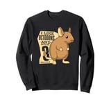 I Like Octodons And Maybe 3 People Rat Ordinary Degu Sweatshirt