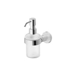 Duravit D- Code Distributeur de Savon, Verre|Laiton, Chrome, 69x145x220 mm