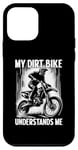 Coque pour iPhone 12 mini Mon vélo tout-terrain Comprenez-moi Motocross Dirt Bike Rider