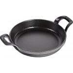 Uunivuoka Staub pyöreä 16 cm, Valurauta Grafiitinharmaa 40509-552-0