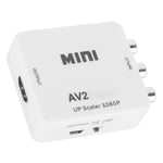 Av To High Definition Converter Transverter To Av2Hdmi White For