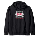 In loving memory memory of my sister always on my mind Zip Hoodie