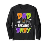 Dad of the Brewing Baby Halloween Theme Baby Shower Long Sleeve T-Shirt