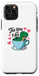 iPhone 11 Pro Tea Rex T-Rex Funny Tee For Tea Lovers Drinkers And Dinosaur Case