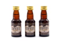 3 x Coffee Vodka Espresso 25ml - Essence for Alcohol, Vodka Essence, Flavouring