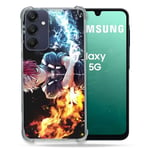 Cokitec Coque Renforcée pour Samsung Galaxy A16 5G Manga My Hero Academia Shoto