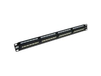 Act Patchpanel 24-Ports Unshielded 45° Cat5e. Category: Cat5e Patchpanel 24P Utp C5e 45Gr (P24ak1)